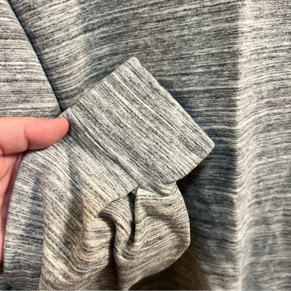 Athleta Heathered Gray Lyocell & Modal Blend Crewneck Sweatshirt Size Small - Picture 6 of 7